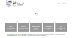 Desktop Screenshot of newlifechiropractic.ca