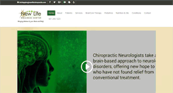 Desktop Screenshot of newlifechiropractic.com
